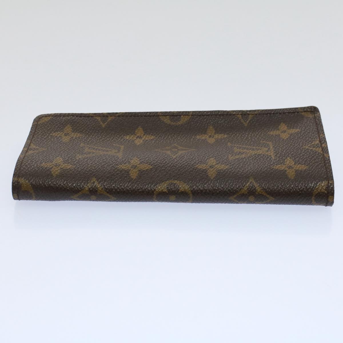 LOUIS VUITTON Monogram Etui Lunette Simple Glasses Case M62962 LV ac2417