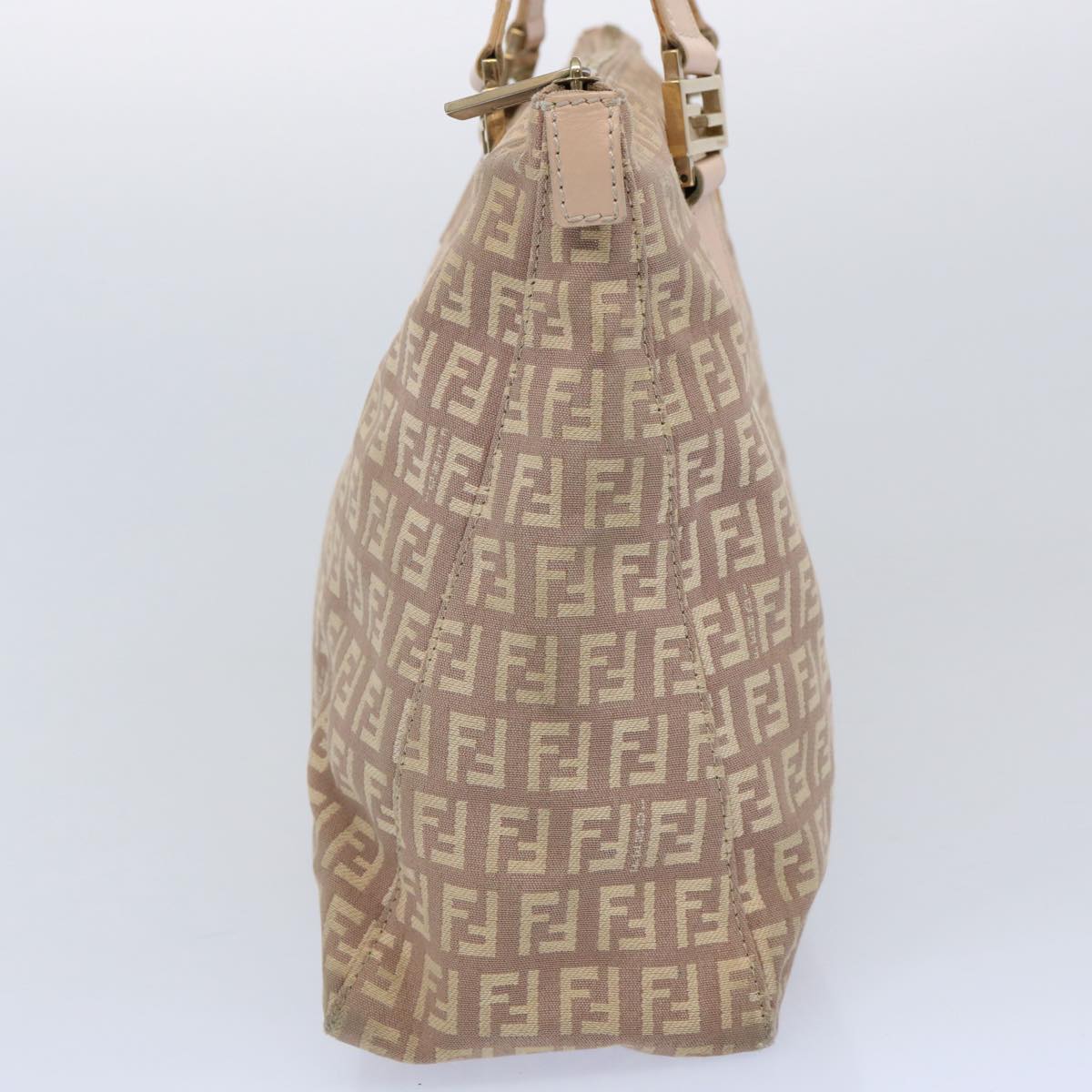 Luxury FendiZucchino Canvas Hand Bag Pinkac2517