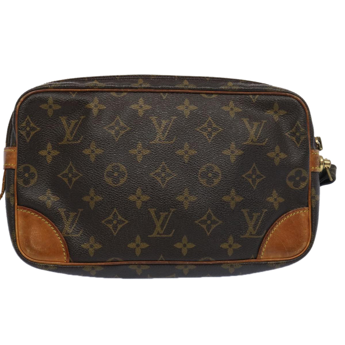 LOUIS VUITTON Monogram Marly Dragonne GM Clutch Bag M51825 LV ac2543