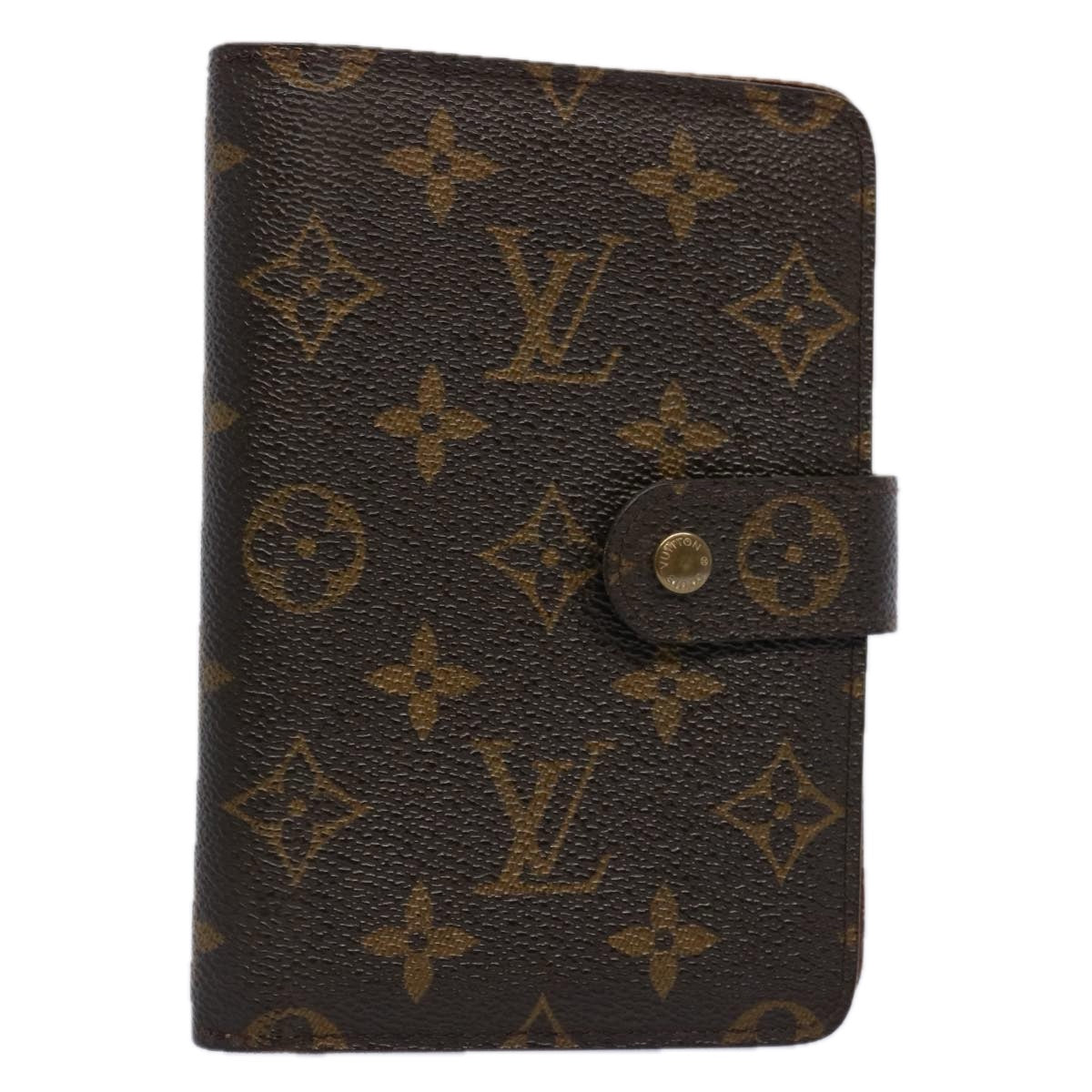 LOUIS VUITTON Monogram Porto Papie Zip Wallet M61207 LV ac2553