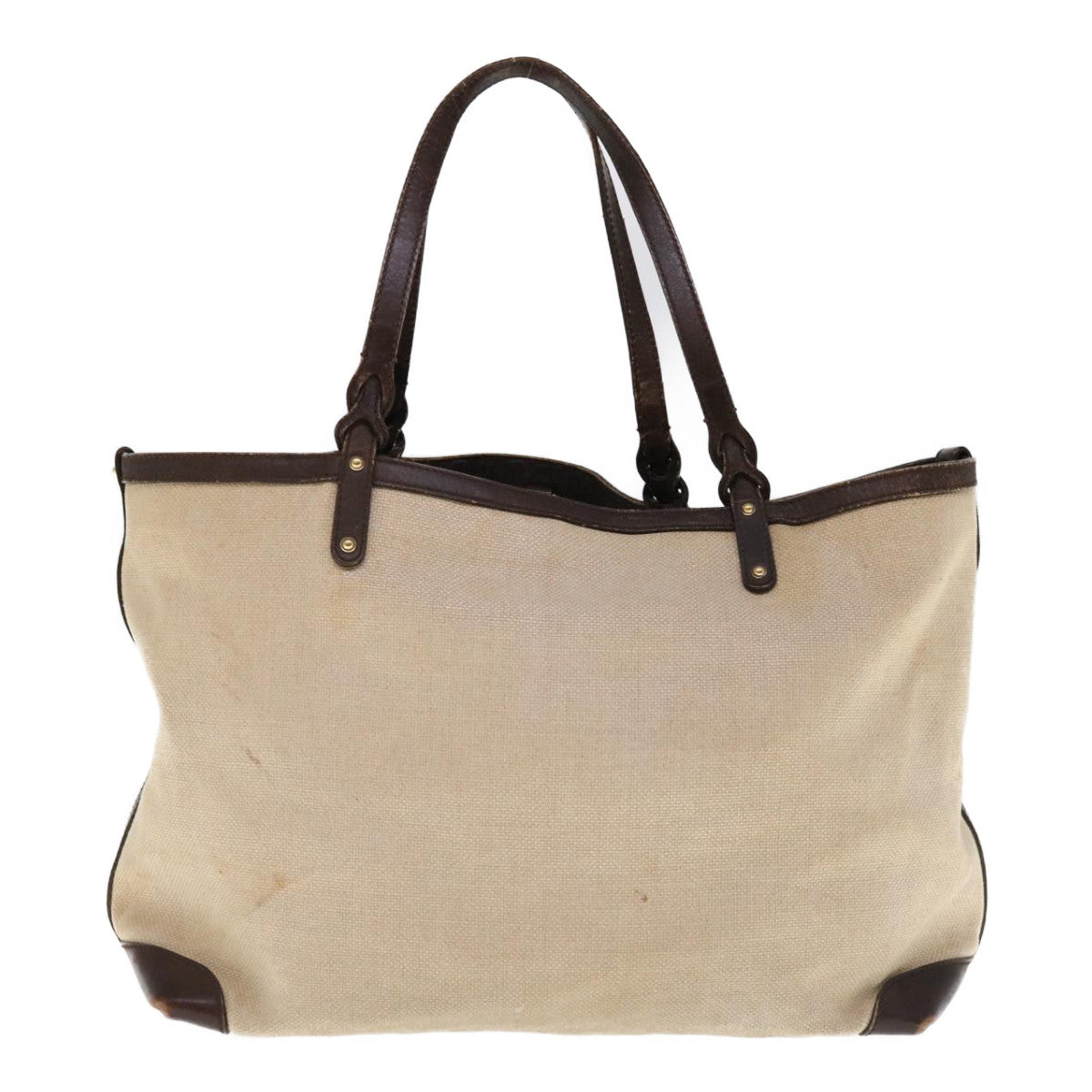 GUCCI Tote Bag Canvas Beige 247207  ac2609