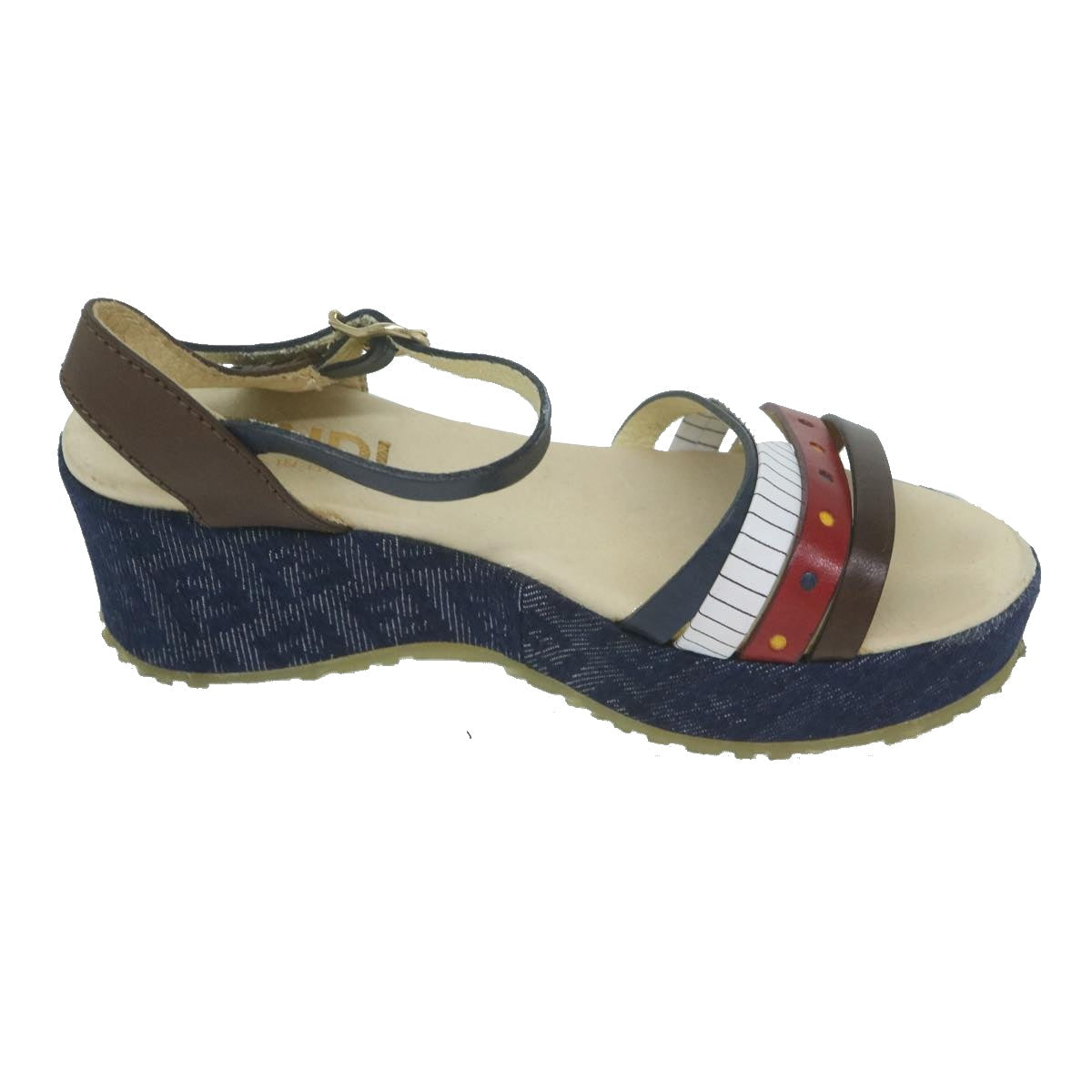 Luxury FendiZucchino Canvas High Heels Blueac2677