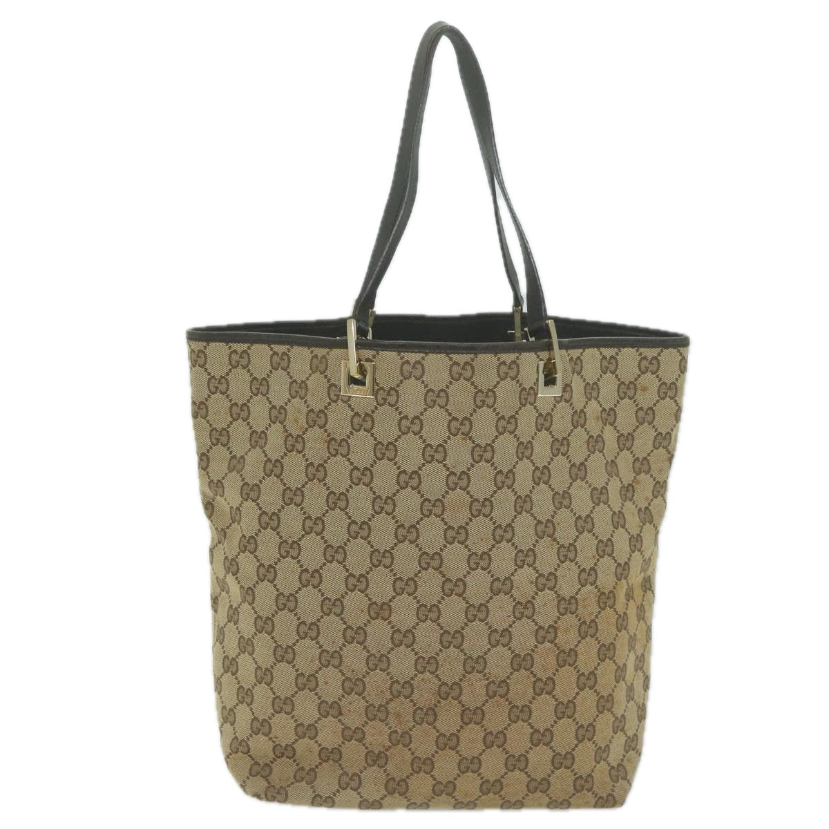 GUCCI GG Canvas Tote Bag Beige 002 1098  ac2713