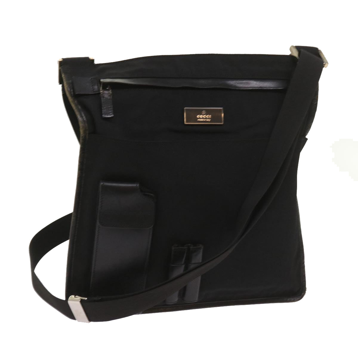 GUCCI Shoulder Bag Nylon Black  ac2722
