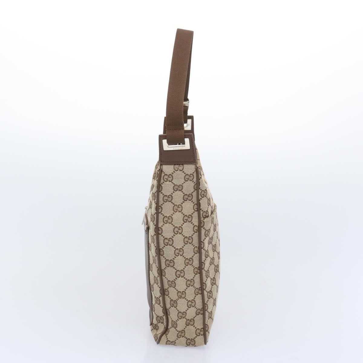 GUCCI GG Canvas Shoulder Bag Beige 019 0537 2123  ac2769