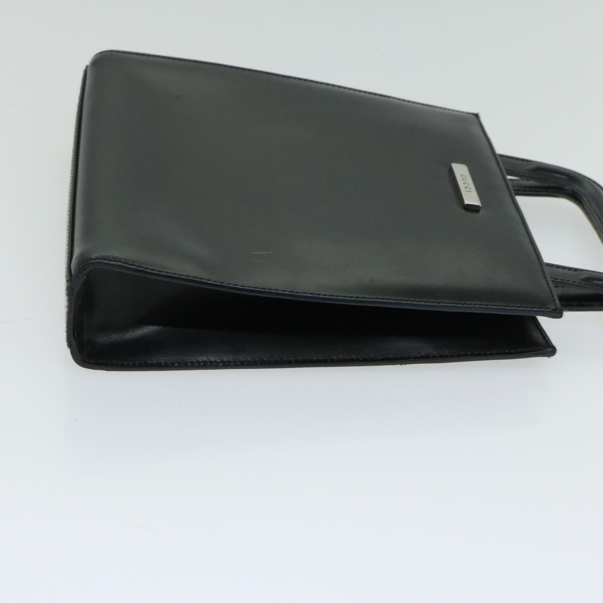 GUCCI Hand Bag Leather Black 001 2058  ac2772