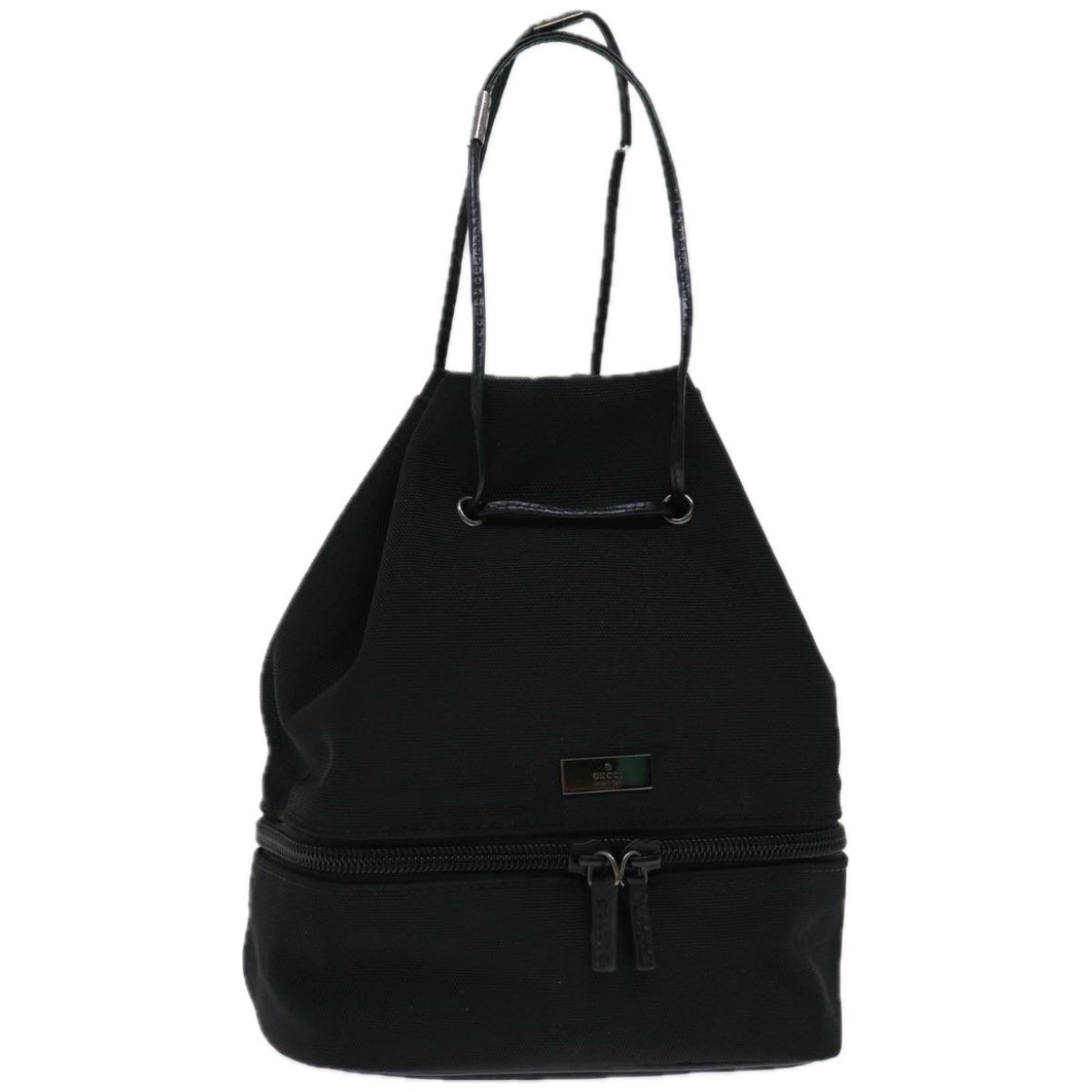 GUCCI Pouch Canvas Black 039 1052  ac2777