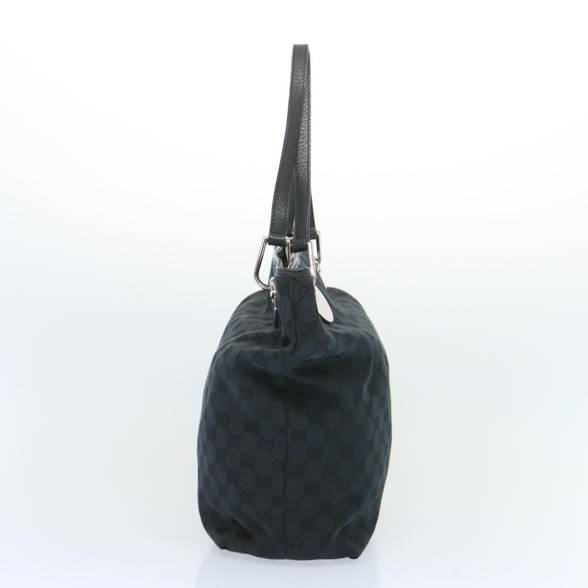 GUCCI GG Canvas Tote Bag Black 120836  ac2778