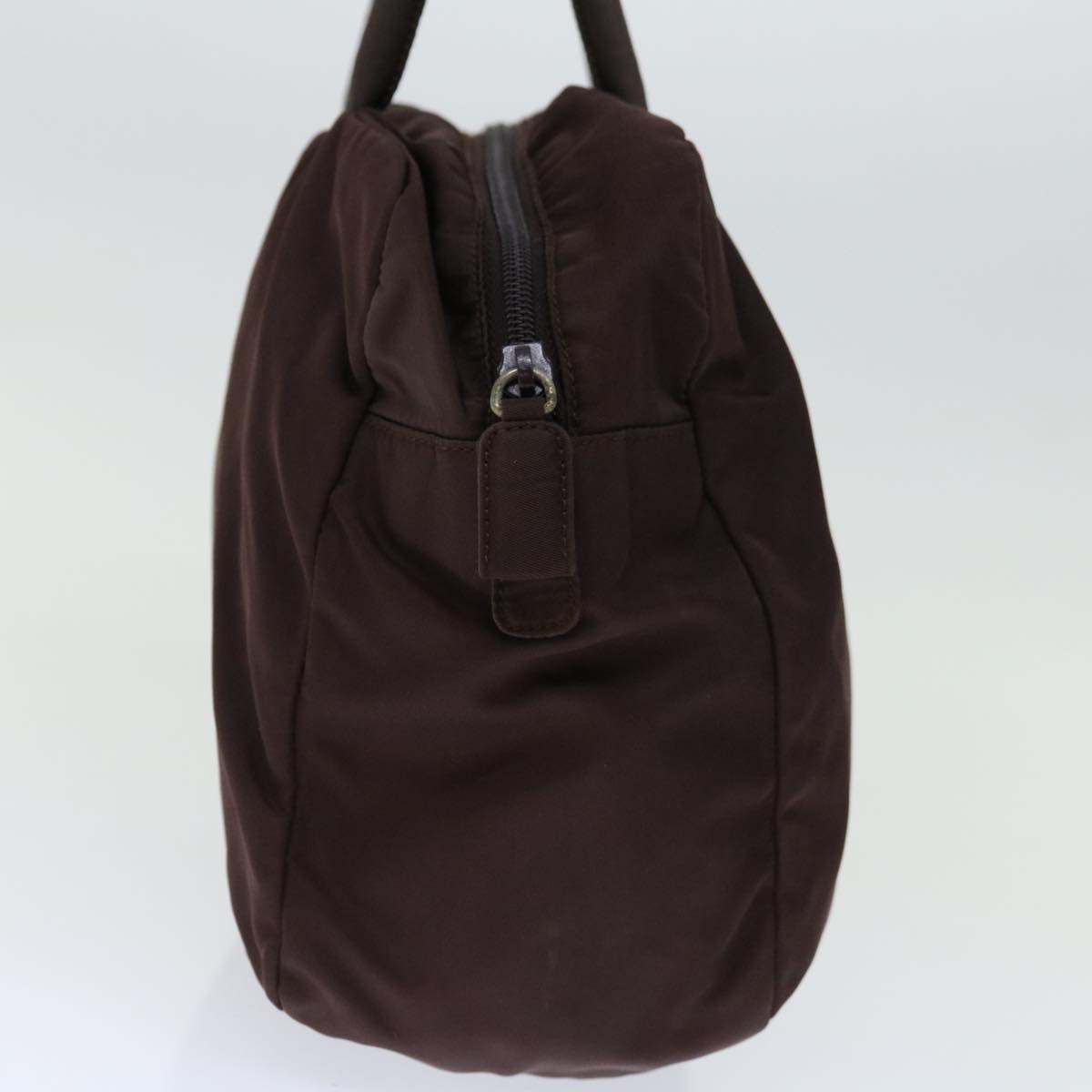Luxury PradaHand Bag Nylon Brown ac2805