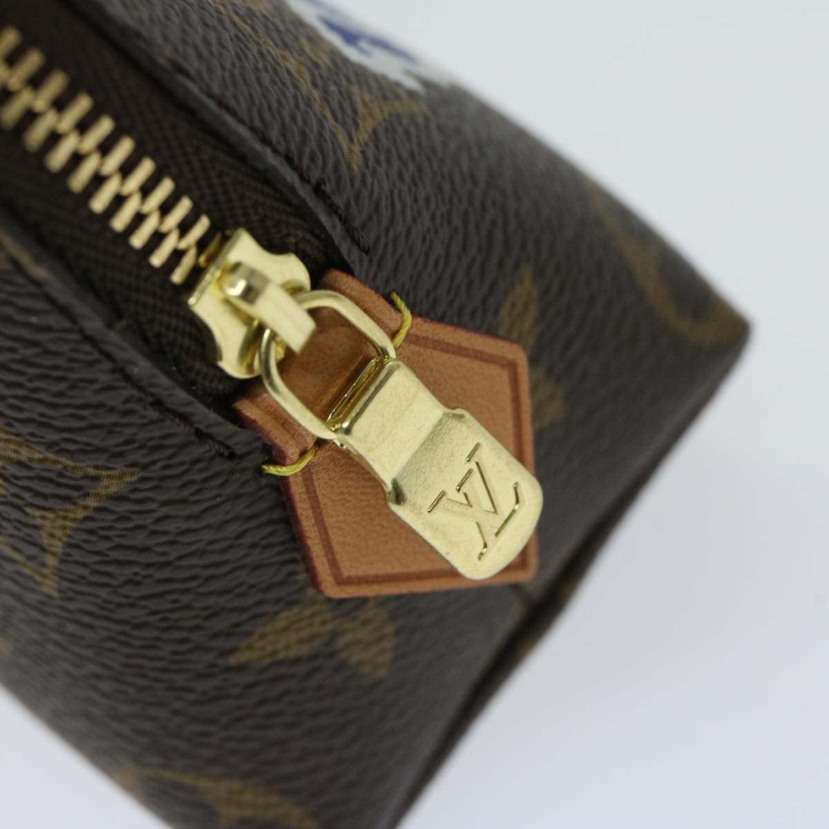 LOUIS VUITTON Monogram LV Story Pochette Cosmetic PM Pouch M43998 ac2841A