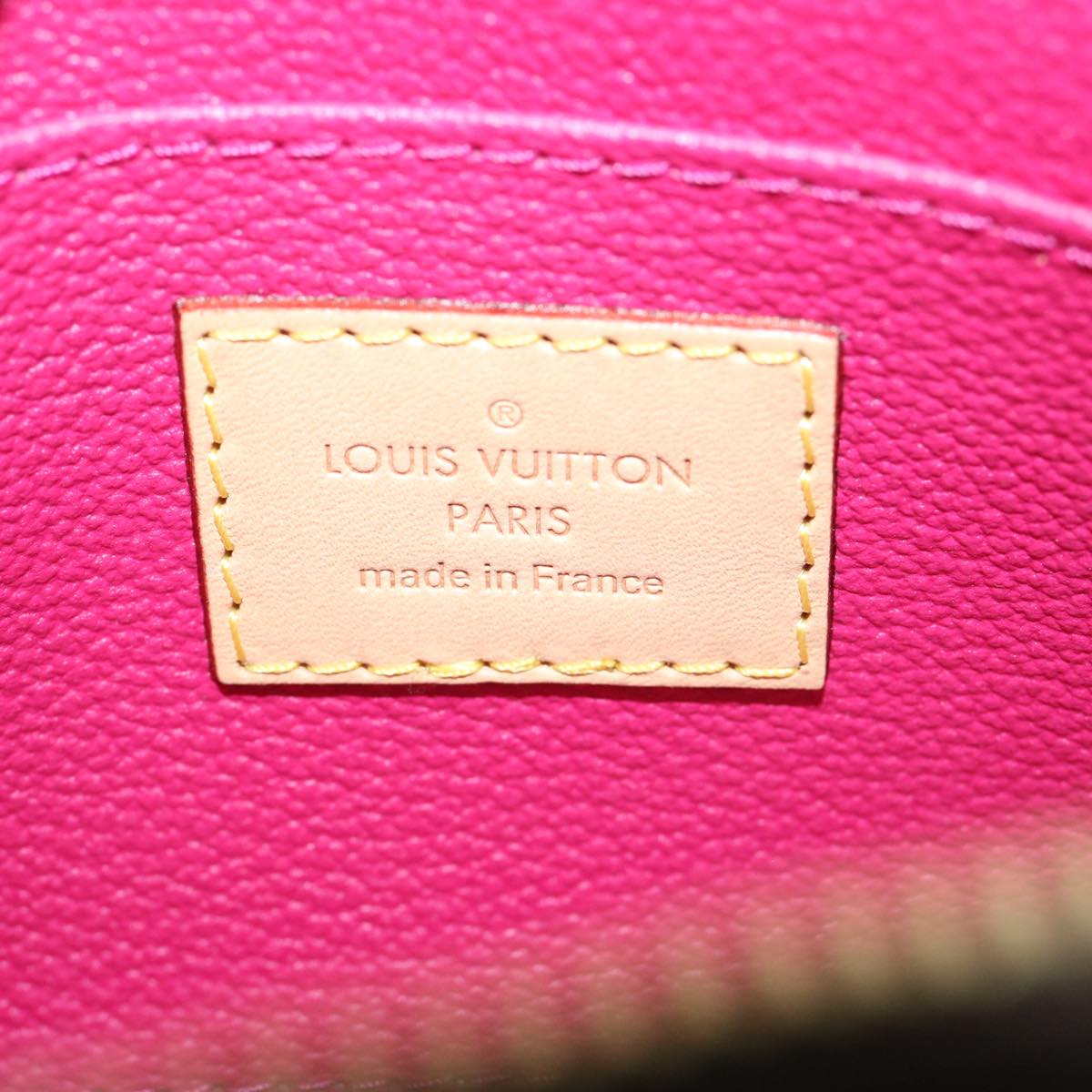 LOUIS VUITTON Monogram LV Story Pochette Cosmetic PM Pouch M43998 ac2841A