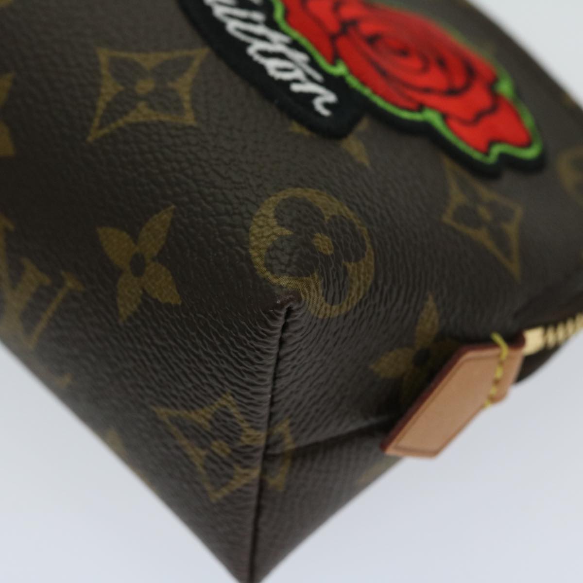 LOUIS VUITTON Monogram LV Story Pochette Cosmetic PM Pouch M43998 ac2841A