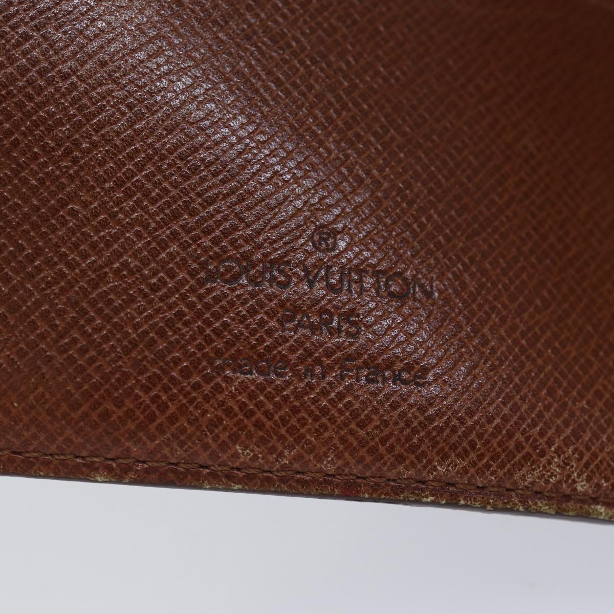 LOUIS VUITTON Monogram Agenda MM Day Planner Cover R20105 LV ac2854