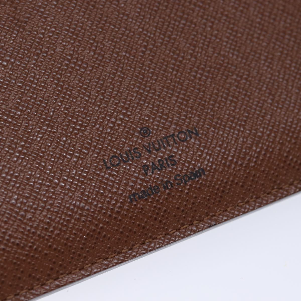 LOUIS VUITTON Monogram Agenda Bureau Day Planner Cover R20100 LV ac2875