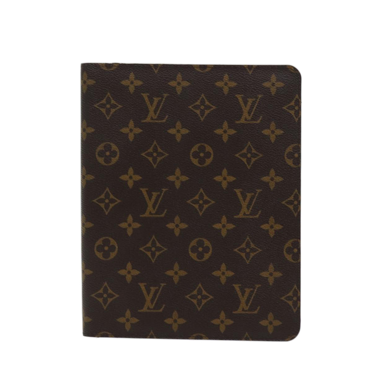 LOUIS VUITTON Monogram Agenda Bureau Day Planner Cover R20100 LV ac2875