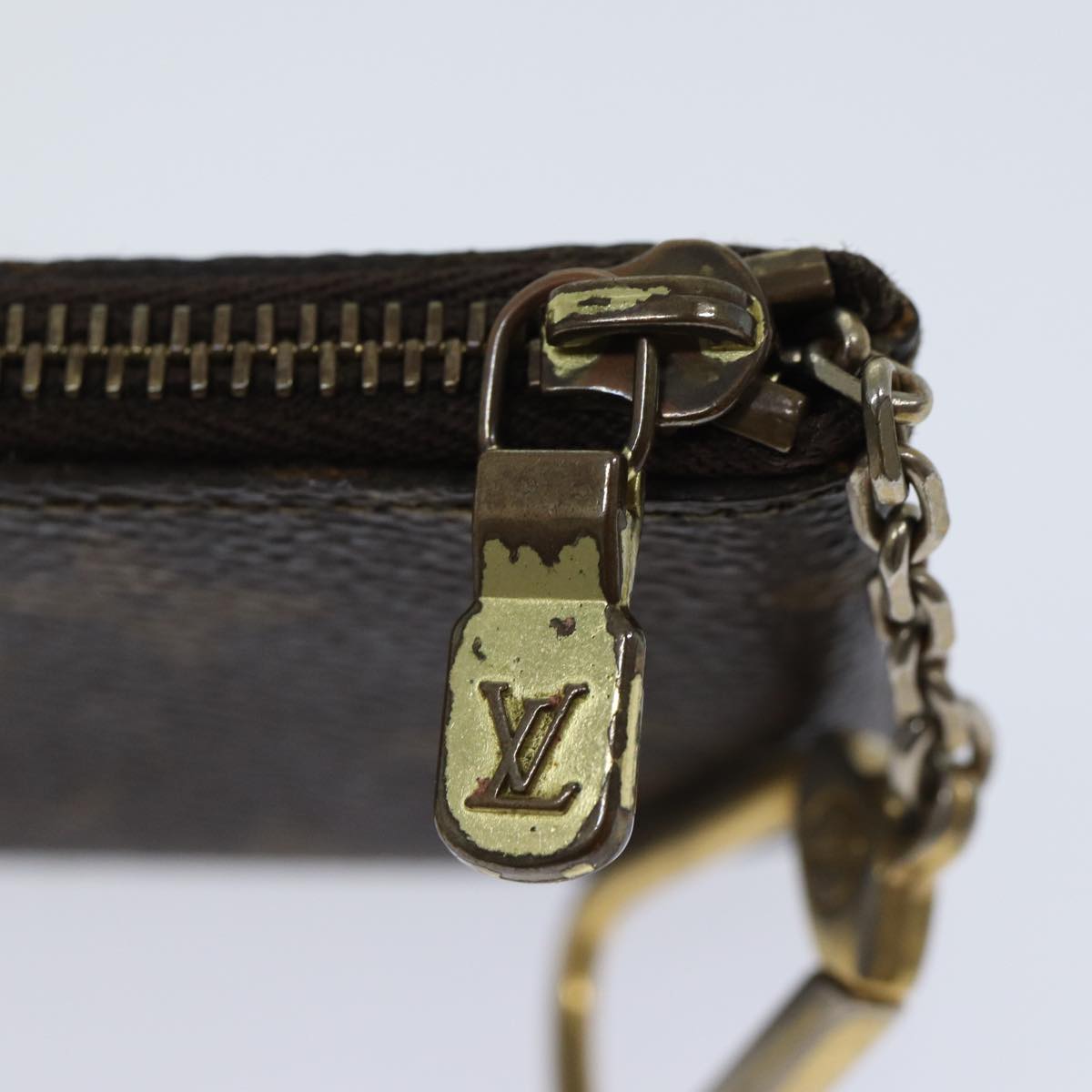 LOUIS VUITTON Monogram Pochette Cles Coin Purse M62650 LV ac2877