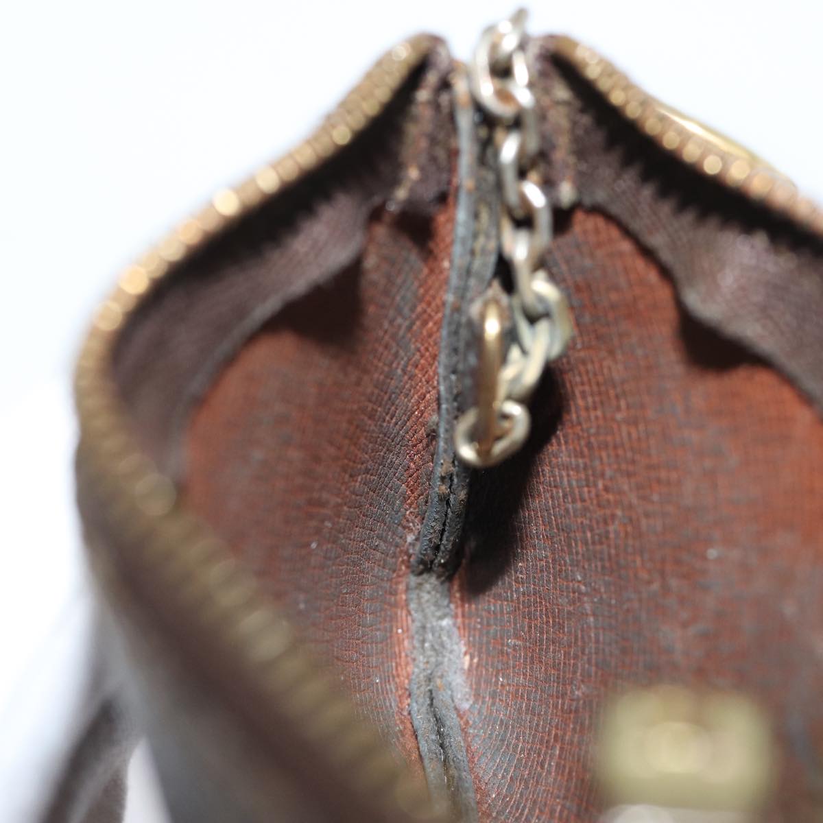 LOUIS VUITTON Monogram Pochette Cles Coin Purse M62650 LV ac2877