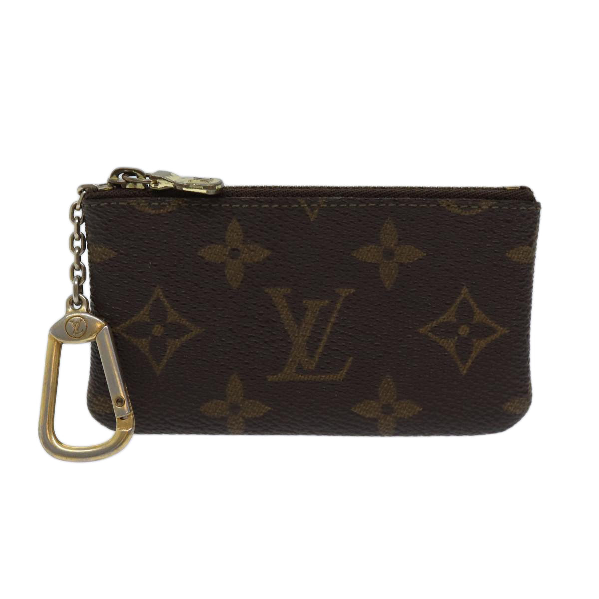 LOUIS VUITTON Monogram Pochette Cles Coin Purse M62650 LV ac2877