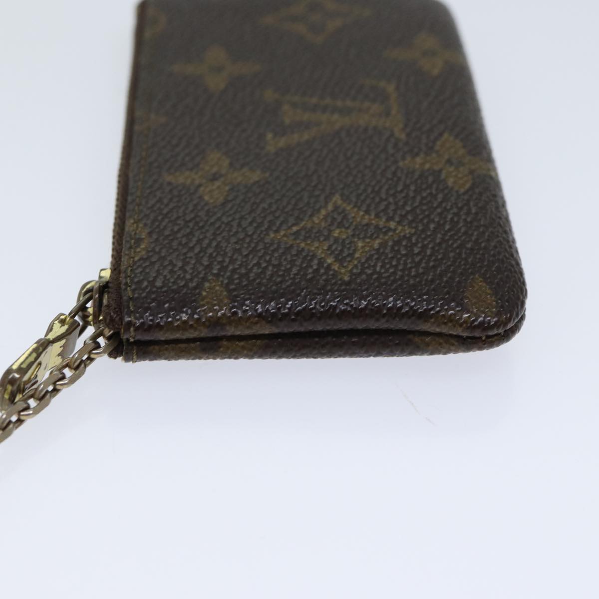LOUIS VUITTON Monogram Pochette Cles Coin Purse M62650 LV ac2877