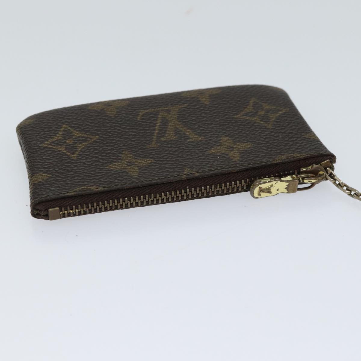 LOUIS VUITTON Monogram Pochette Cles Coin Purse M62650 LV ac2877