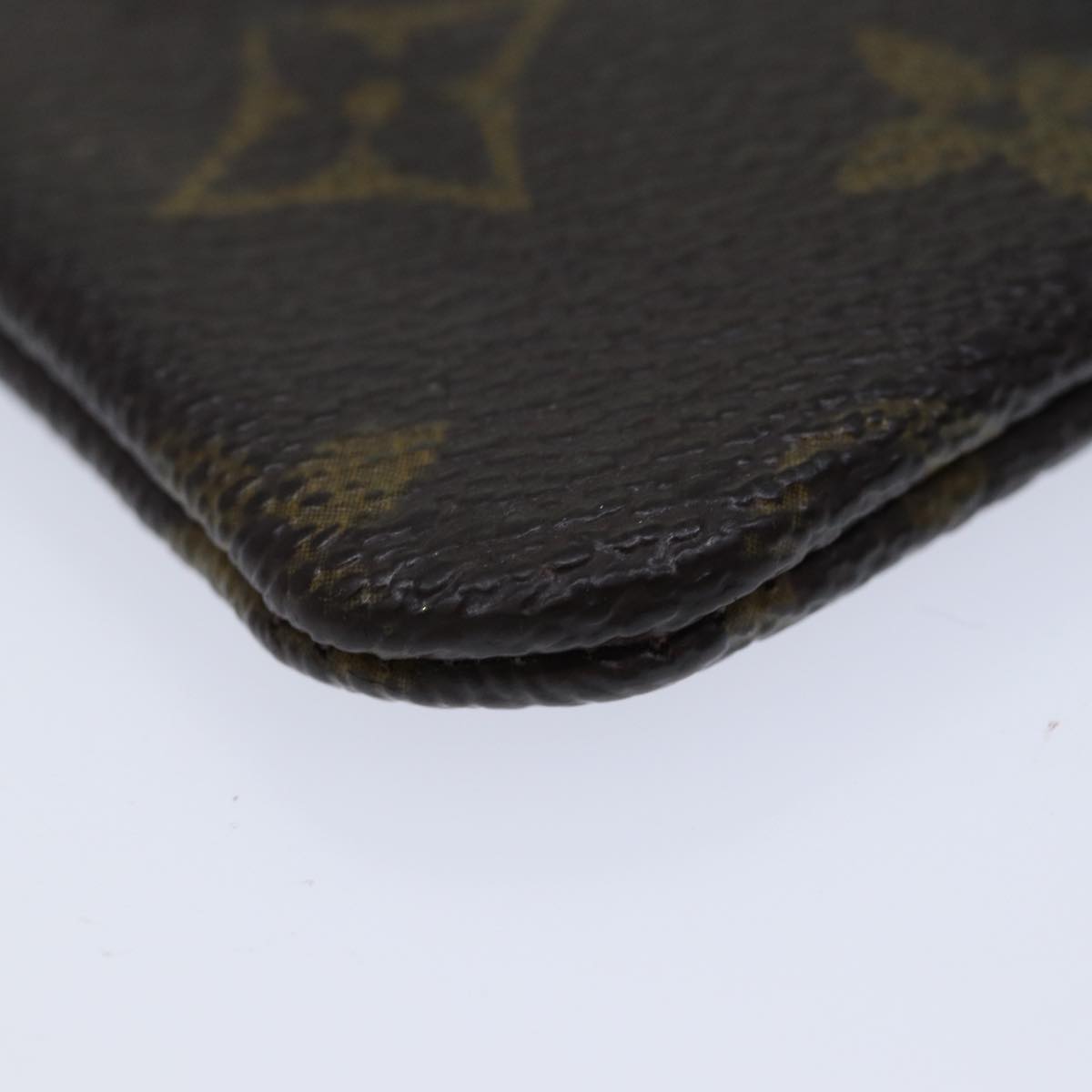 LOUIS VUITTON Monogram Pochette Cles Coin Purse M62650 LV ac2878