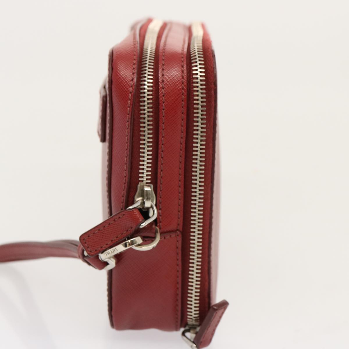 Luxury PradaSafiano leather Clutch Bag Red ac2882
