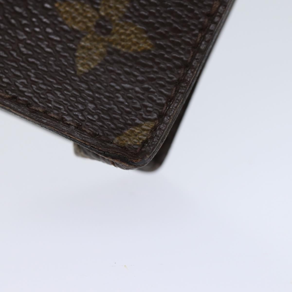 LOUIS VUITTON Monogram Etui Lunette Simple Glasses Case Old model LV ac2888