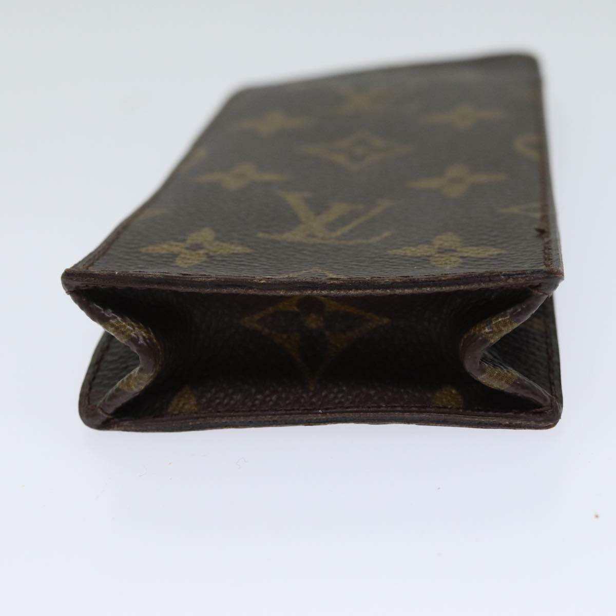 LOUIS VUITTON Monogram Etui Lunette Simple Glasses Case Old model LV ac2888