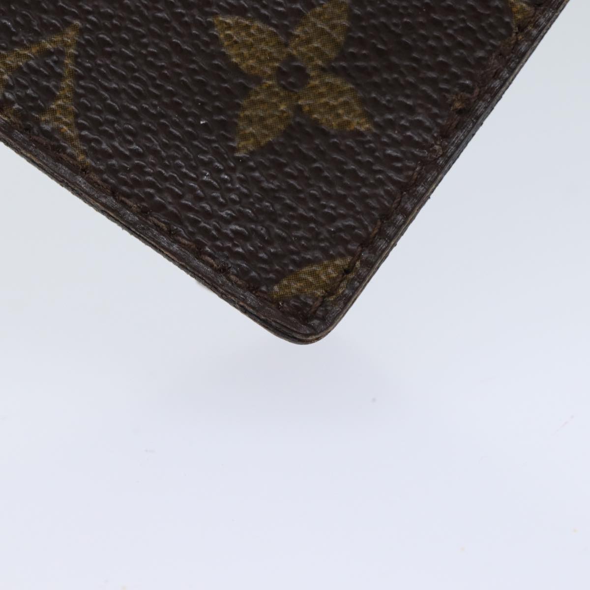 LOUIS VUITTON Monogram Etui Lunette Simple Glasses Case Old model LV ac2888