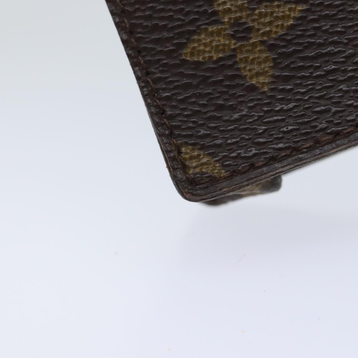 LOUIS VUITTON Monogram Etui Lunette Simple Glasses Case Old model LV ac2888