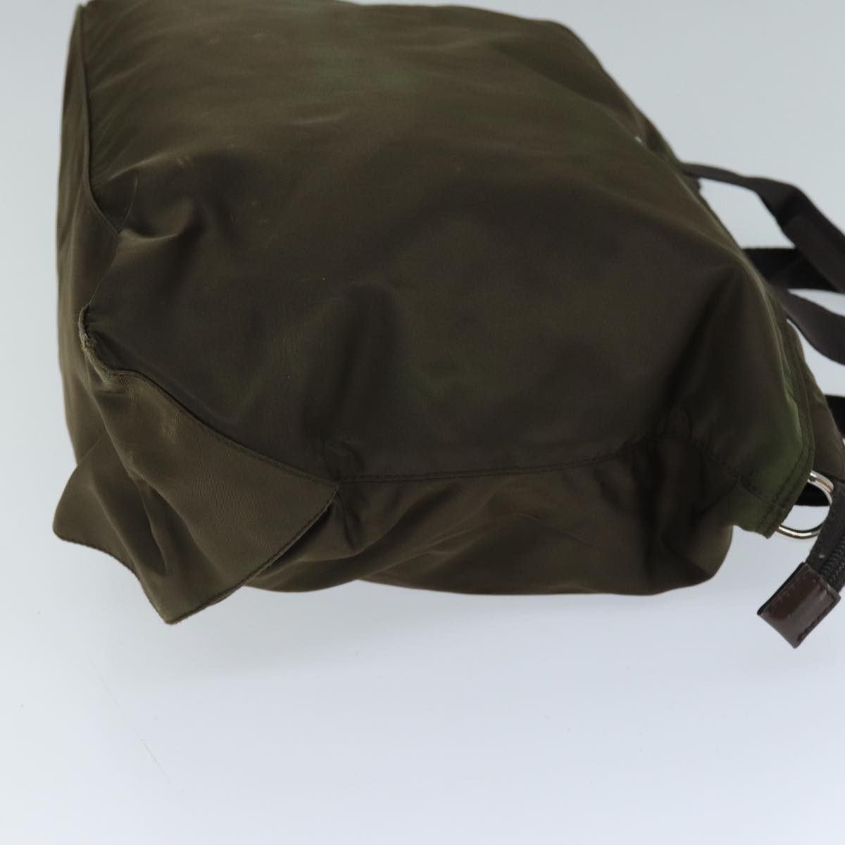 Luxury PradaHand Bag Nylon 2way Brown ac2959
