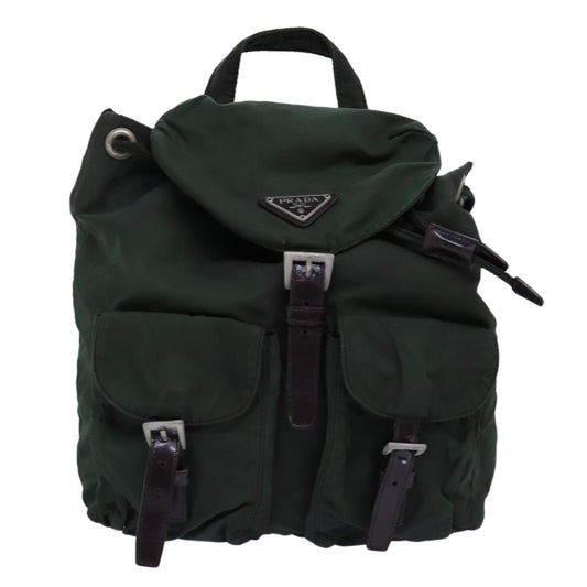 Luxury PradaBackpack Nylon Khaki ac2971
