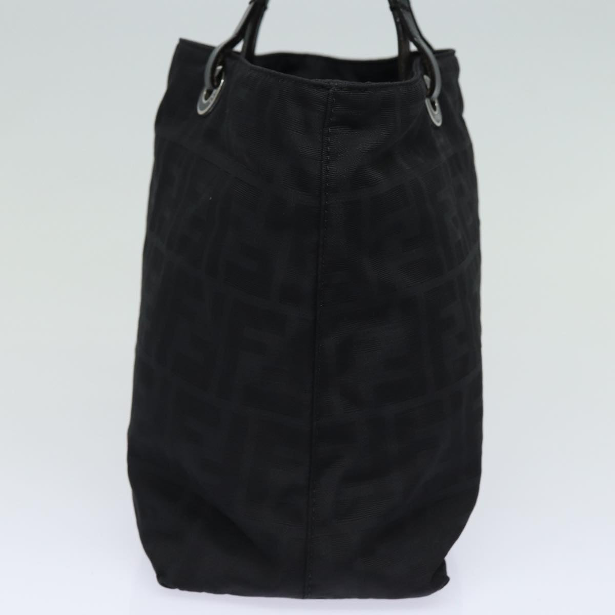 Luxury Fendi Zucca Canvas Hand Bag Blackac3041