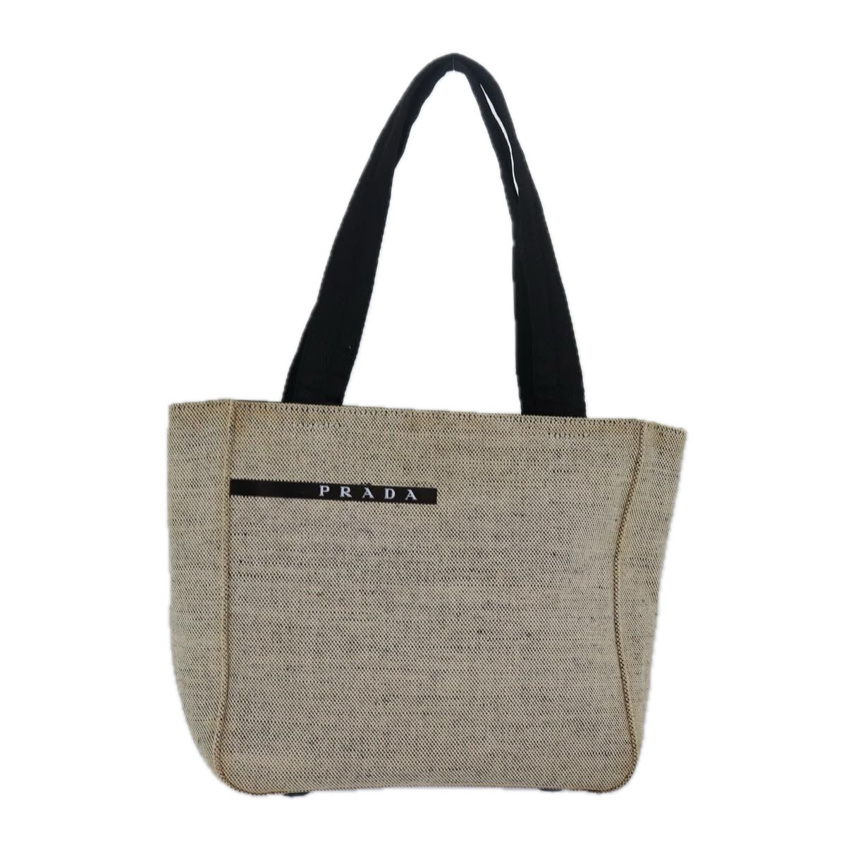 Luxury PradaSports Hand Bag Canvas Gray ac3078