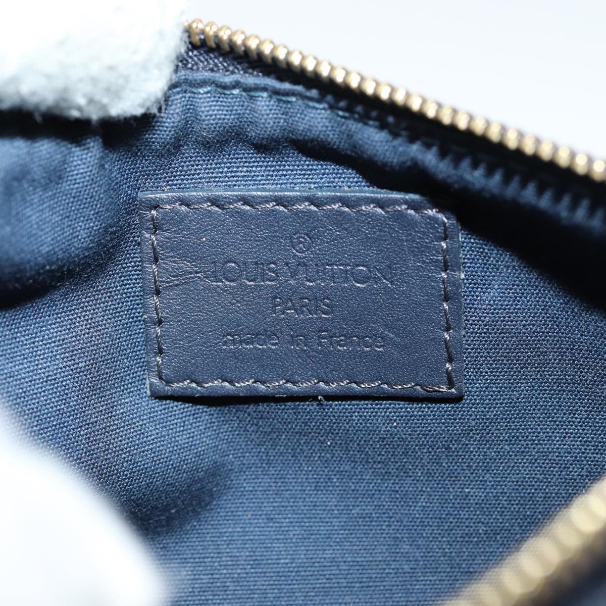 LOUIS VUITTON Monogram Mini Ansophie Pouch TST Blue M92697 LV ac3116