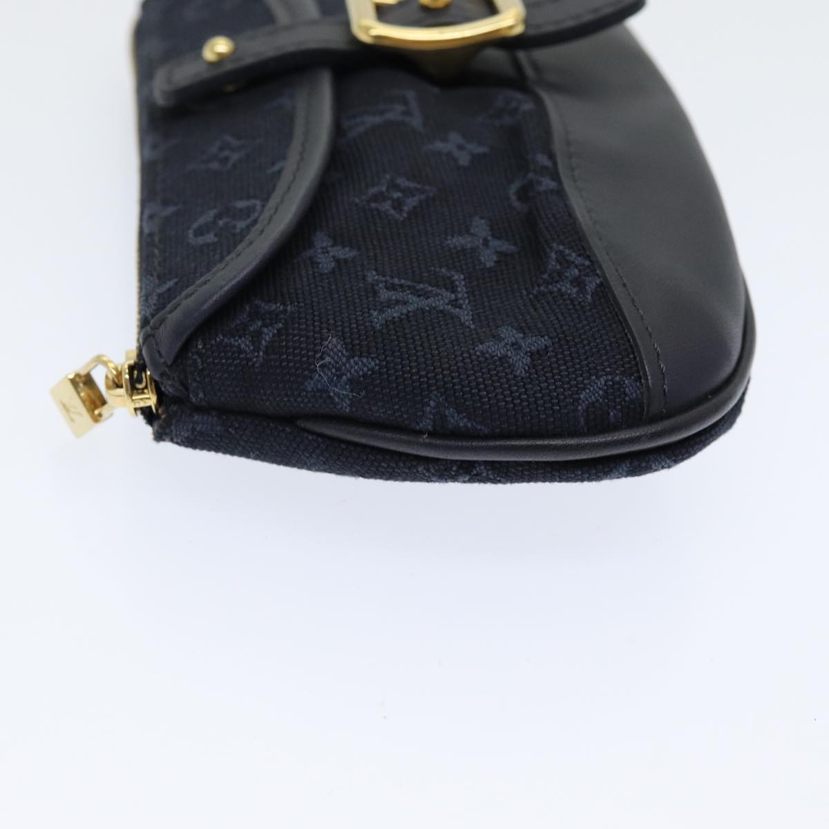 LOUIS VUITTON Monogram Mini Ansophie Pouch TST Blue M92697 LV ac3116
