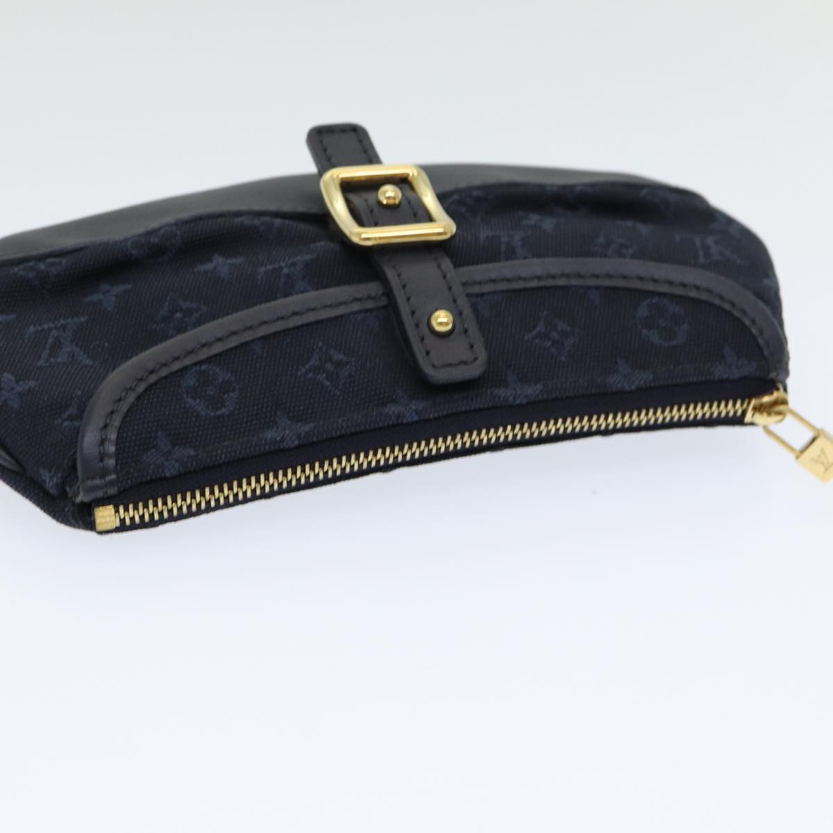LOUIS VUITTON Monogram Mini Ansophie Pouch TST Blue M92697 LV ac3116