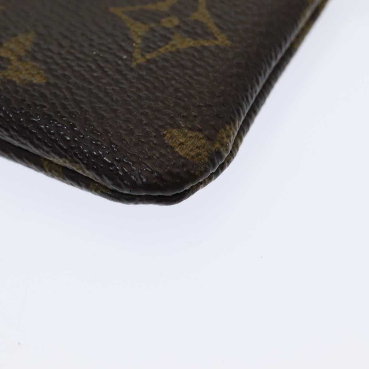 LOUIS VUITTON Monogram Pochette Cles Coin Purse M62650 LV ac3119
