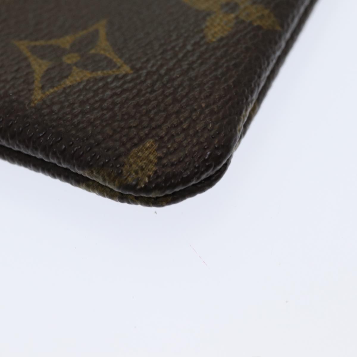 LOUIS VUITTON Monogram Pochette Cles Coin Purse M62650 LV ac3119