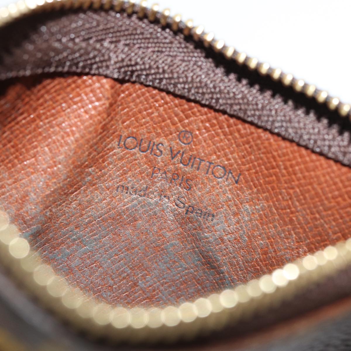 LOUIS VUITTON Monogram Pochette Cles Coin Purse M62650 LV ac3119
