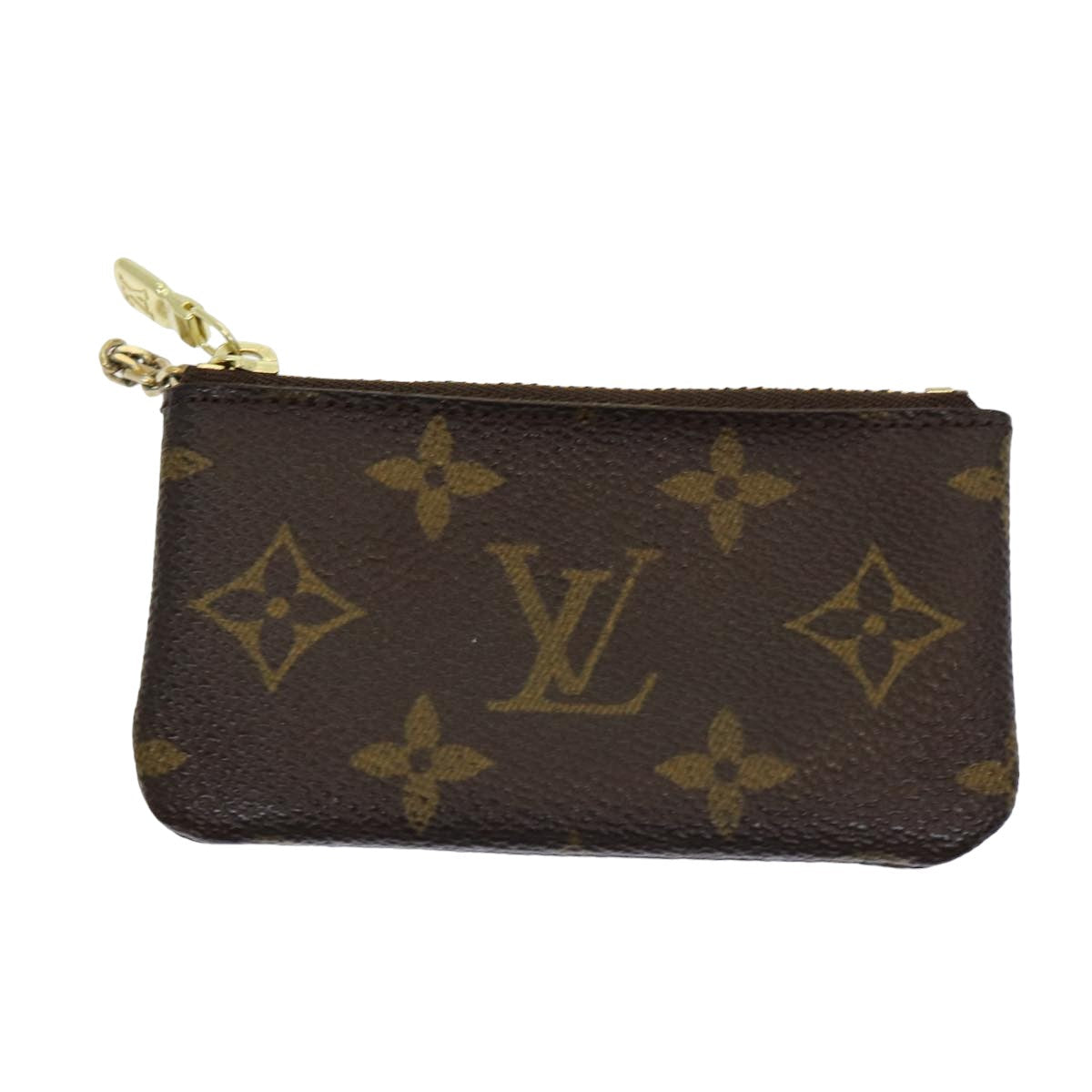 LOUIS VUITTON Monogram Pochette Cles Coin Purse M62650 LV ac3119