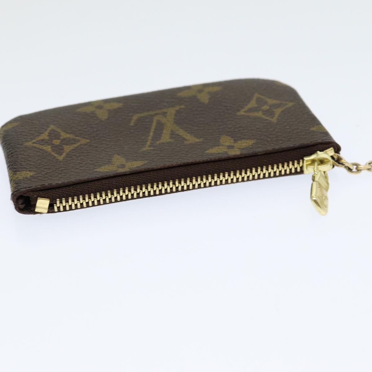 LOUIS VUITTON Monogram Pochette Cles Coin Purse M62650 LV ac3119