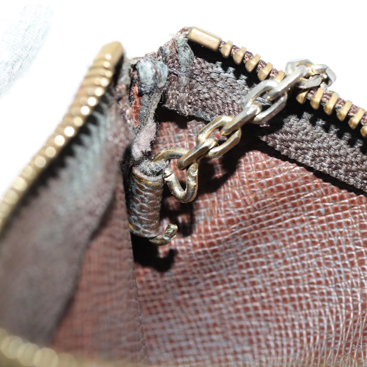 LOUIS VUITTON Monogram Pochette Cles Coin Purse M62650 LV ac3120