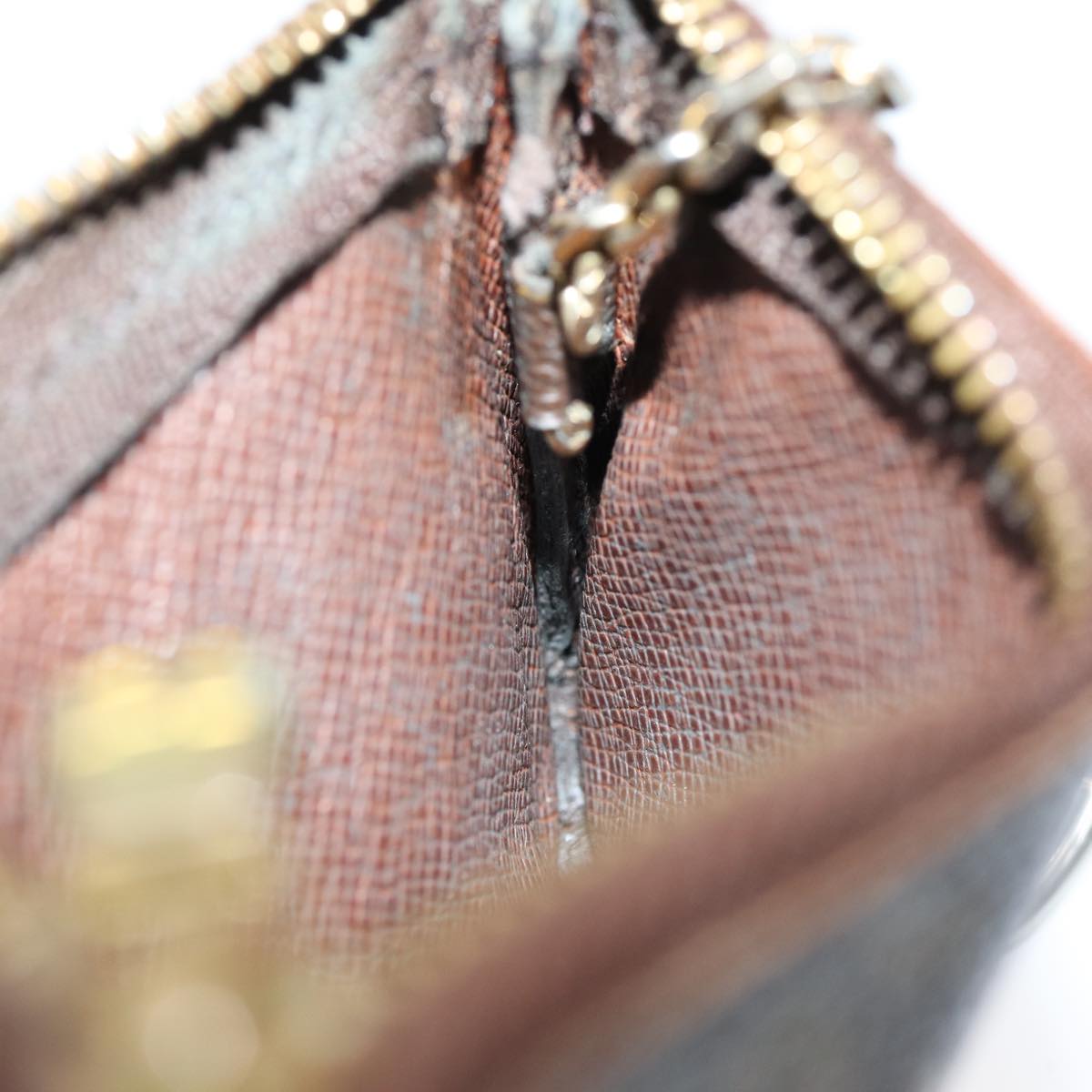 LOUIS VUITTON Monogram Pochette Cles Coin Purse M62650 LV ac3120