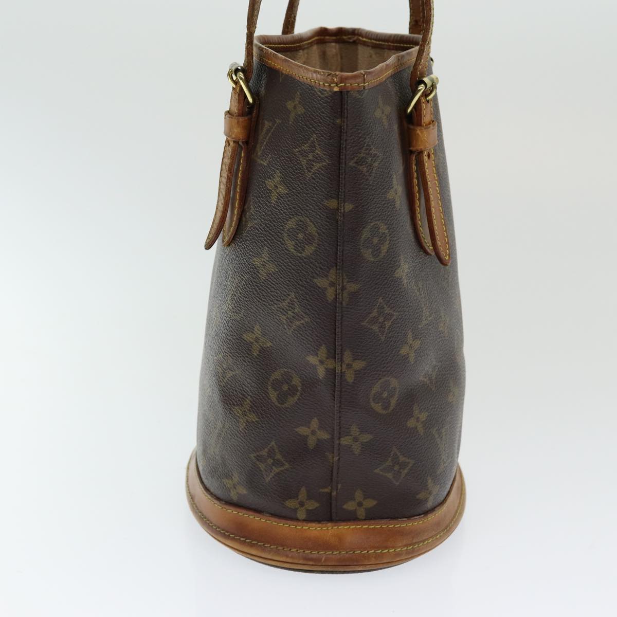 LOUIS VUITTON Monogram Bucket PM Shoulder Bag M42238 LV ac3132