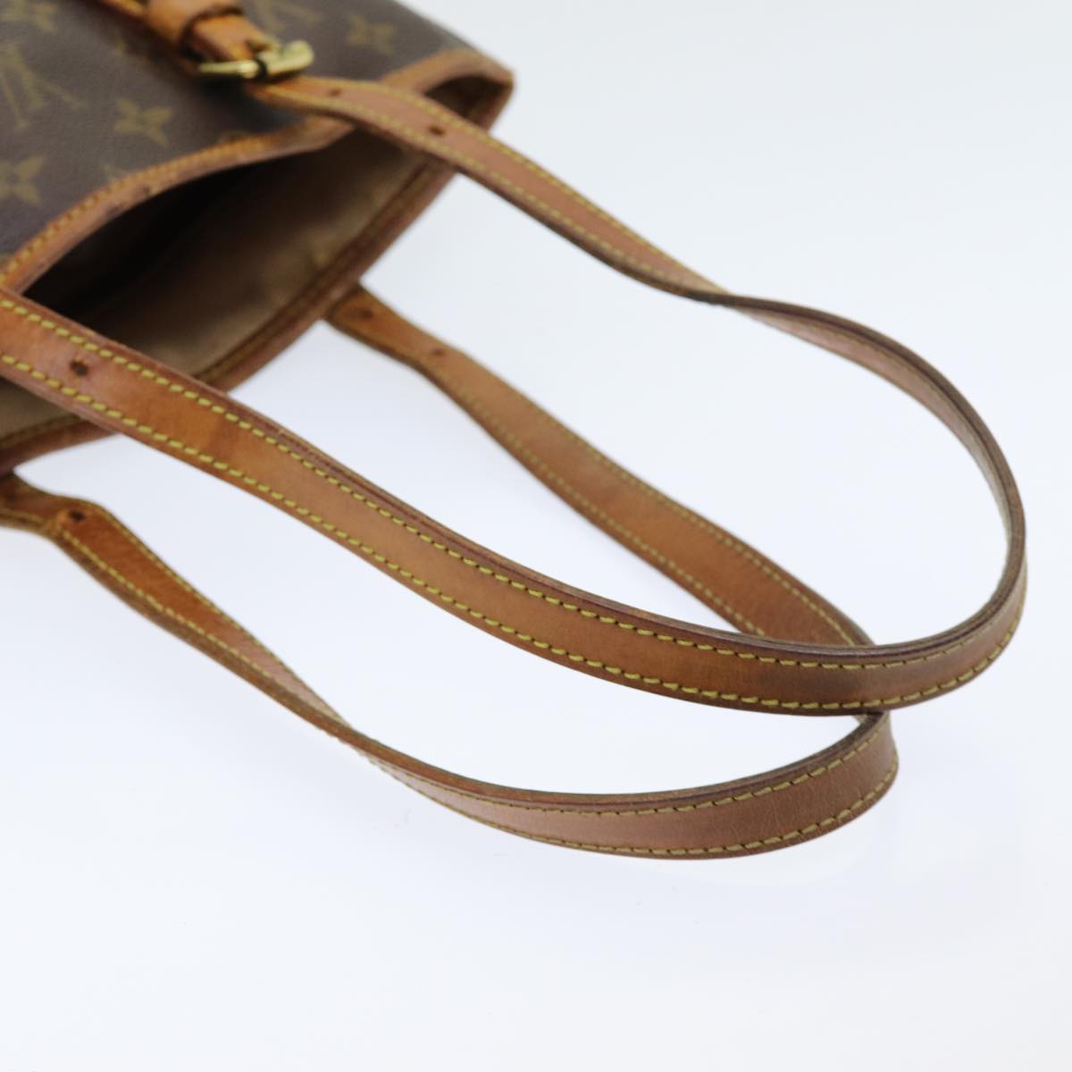 LOUIS VUITTON Monogram Bucket PM Shoulder Bag M42238 LV ac3132