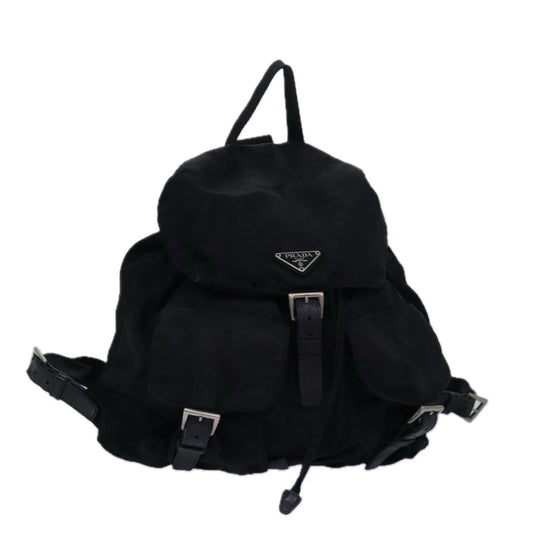 Luxury Prada Backpack Nylon Black  ac3143
