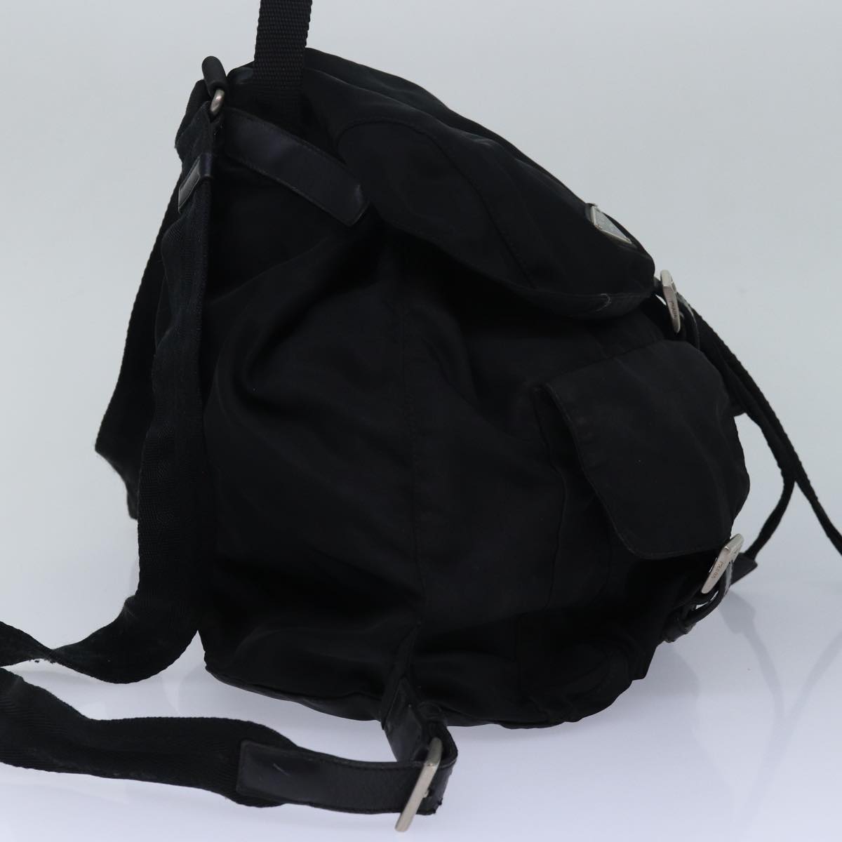 Luxury Prada Backpack Nylon Black  ac3143