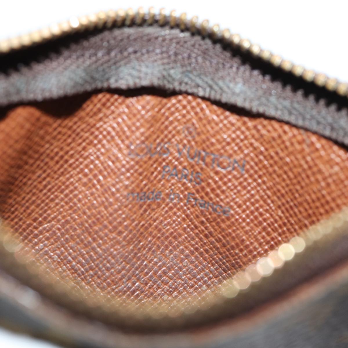 LOUIS VUITTON Monogram Pochette Cles Coin Purse M62650 LV ac3150
