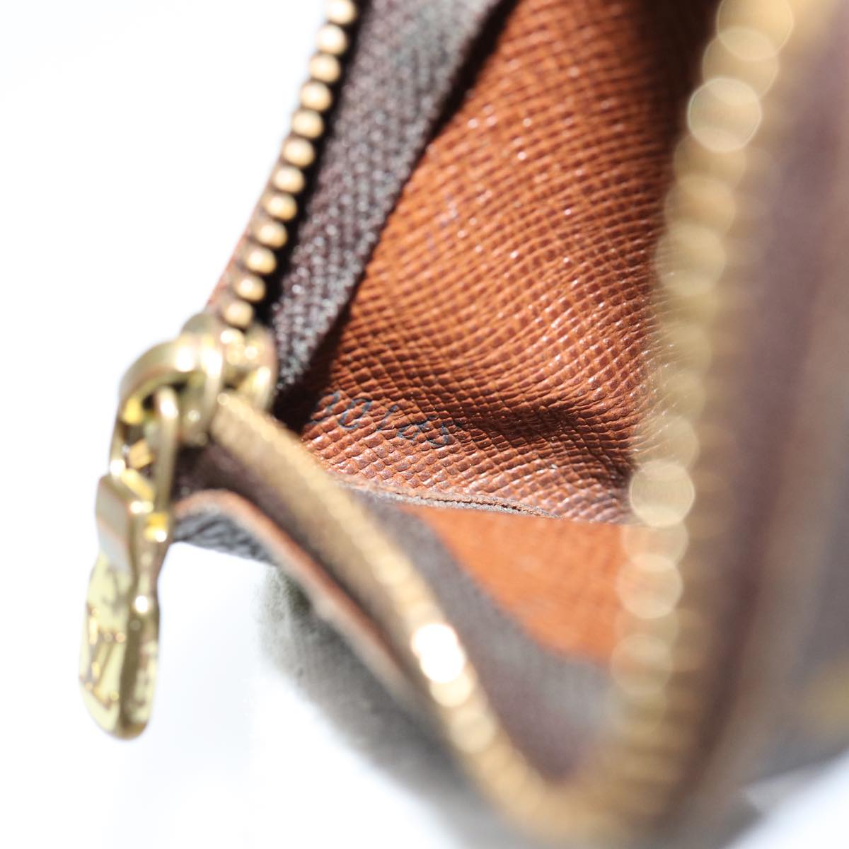 LOUIS VUITTON Monogram Pochette Cles Coin Purse M62650 LV ac3150